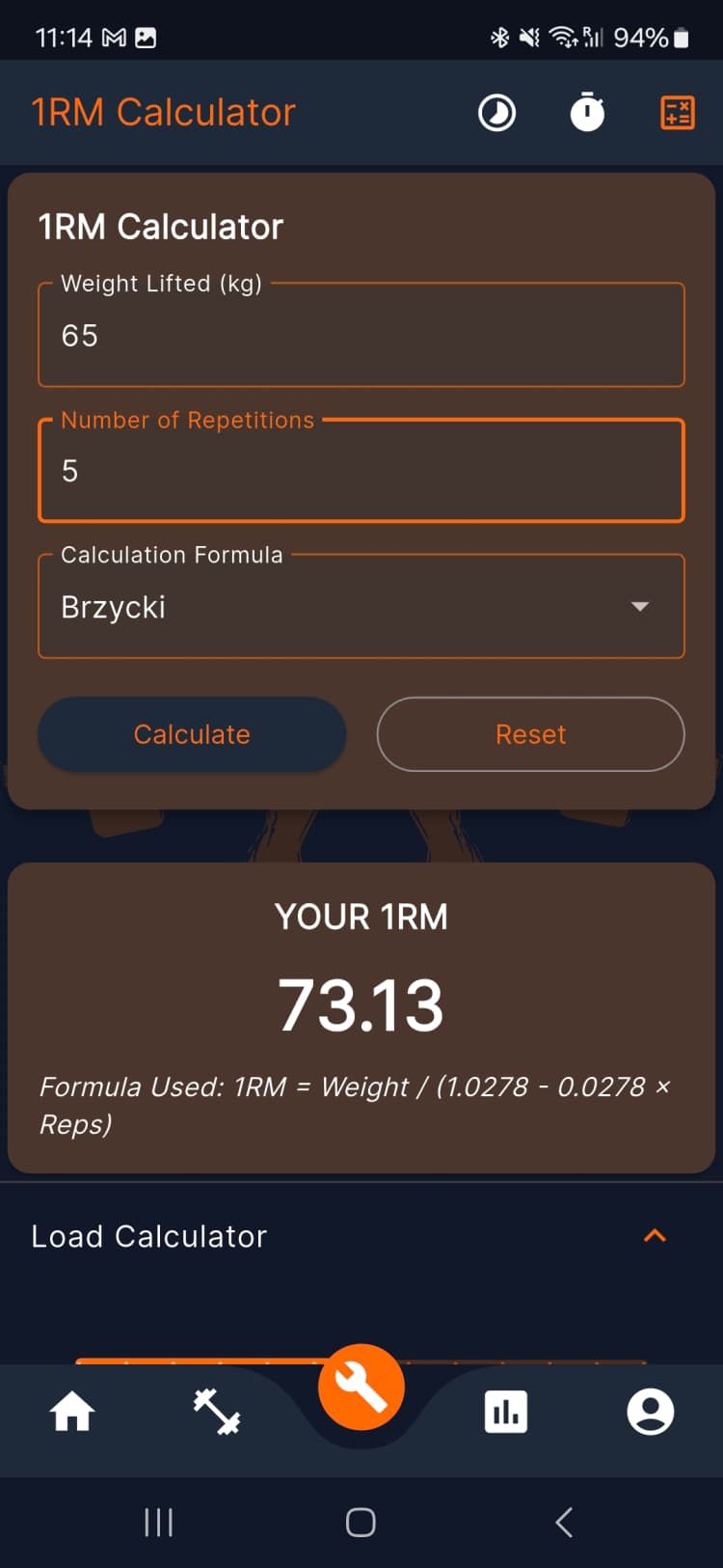 GymLog Screenshot 10