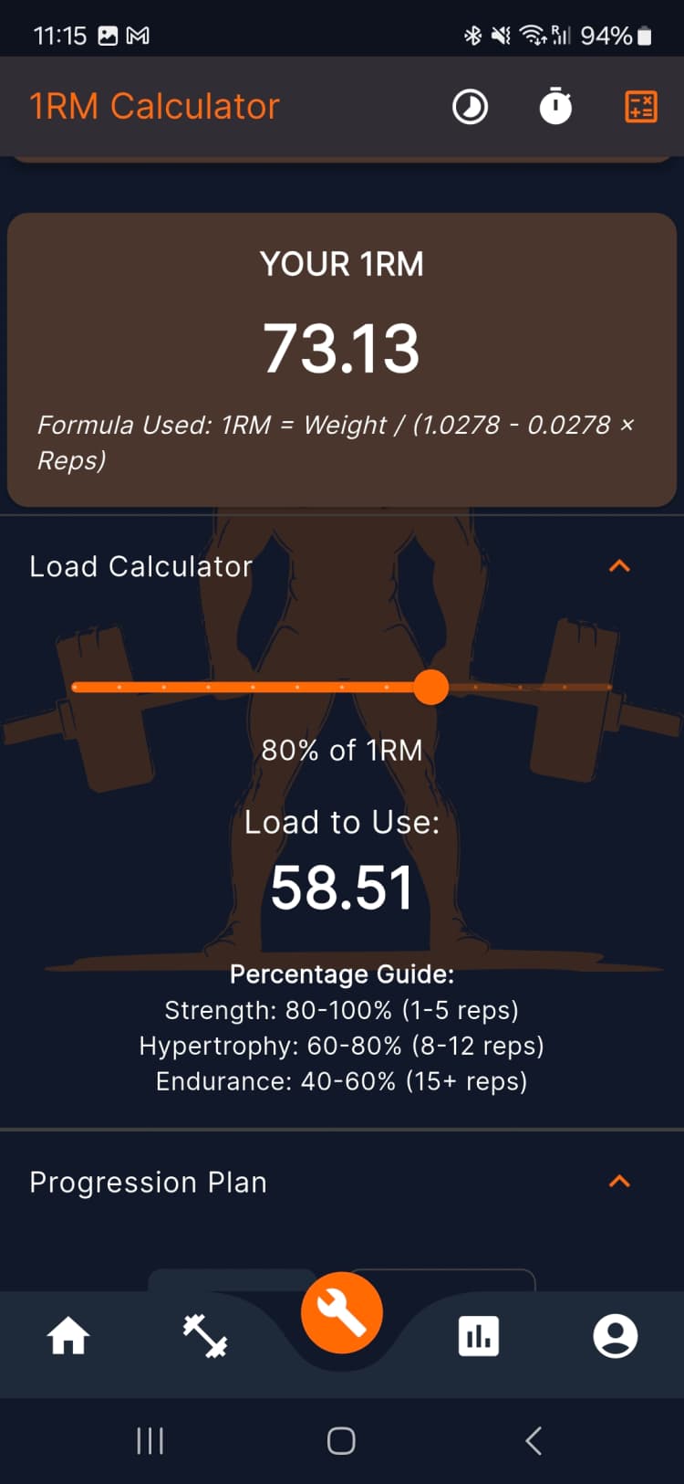 GymLog Screenshot 11