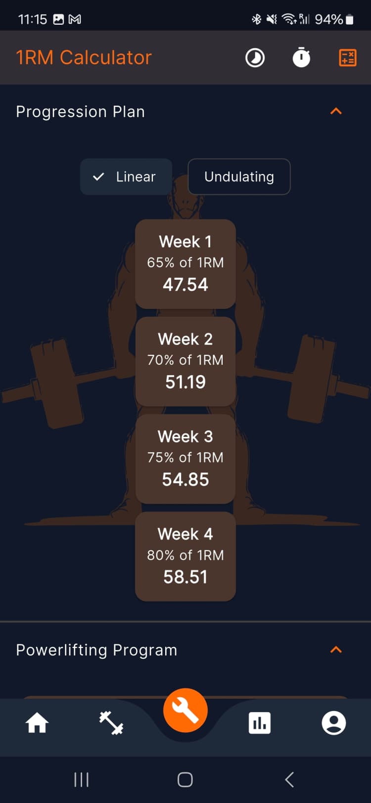 GymLog Screenshot 12