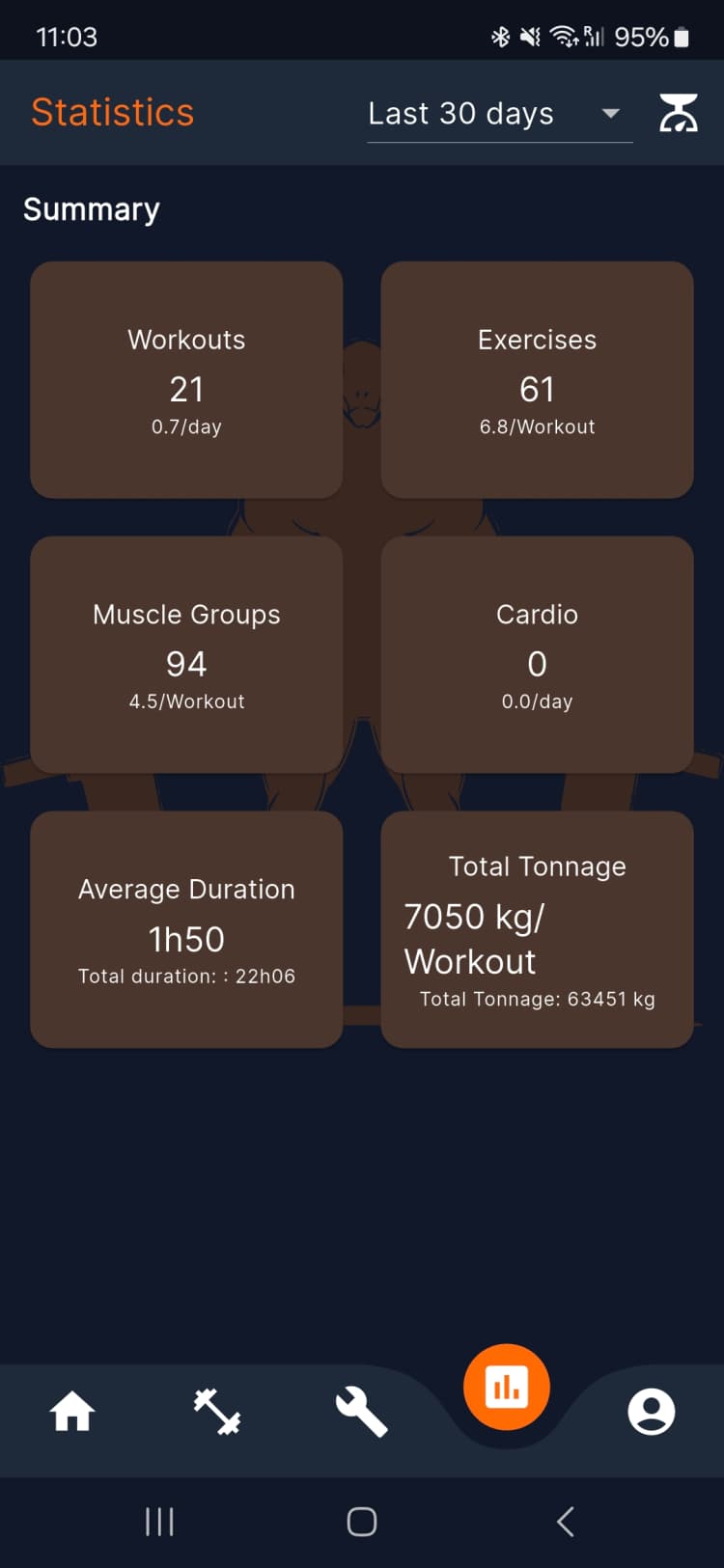GymLog Screenshot 13