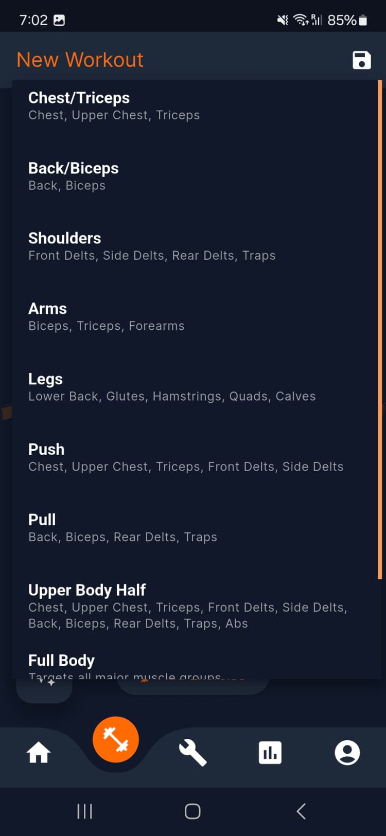 GymLog Screenshot 17