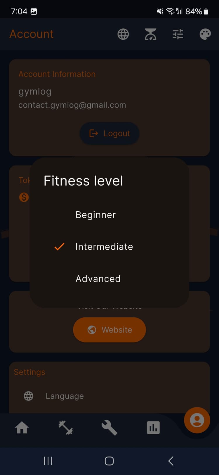 GymLog Screenshot 18